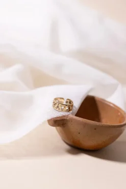 Bague ajustable petits cœurs - juliette