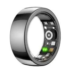 Bague connectée trinity sr01 noir taille 10 diamètre 20mm - riversong