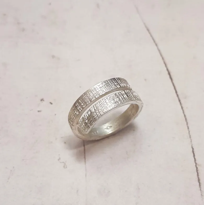Bague en argent 925 taille 54 56