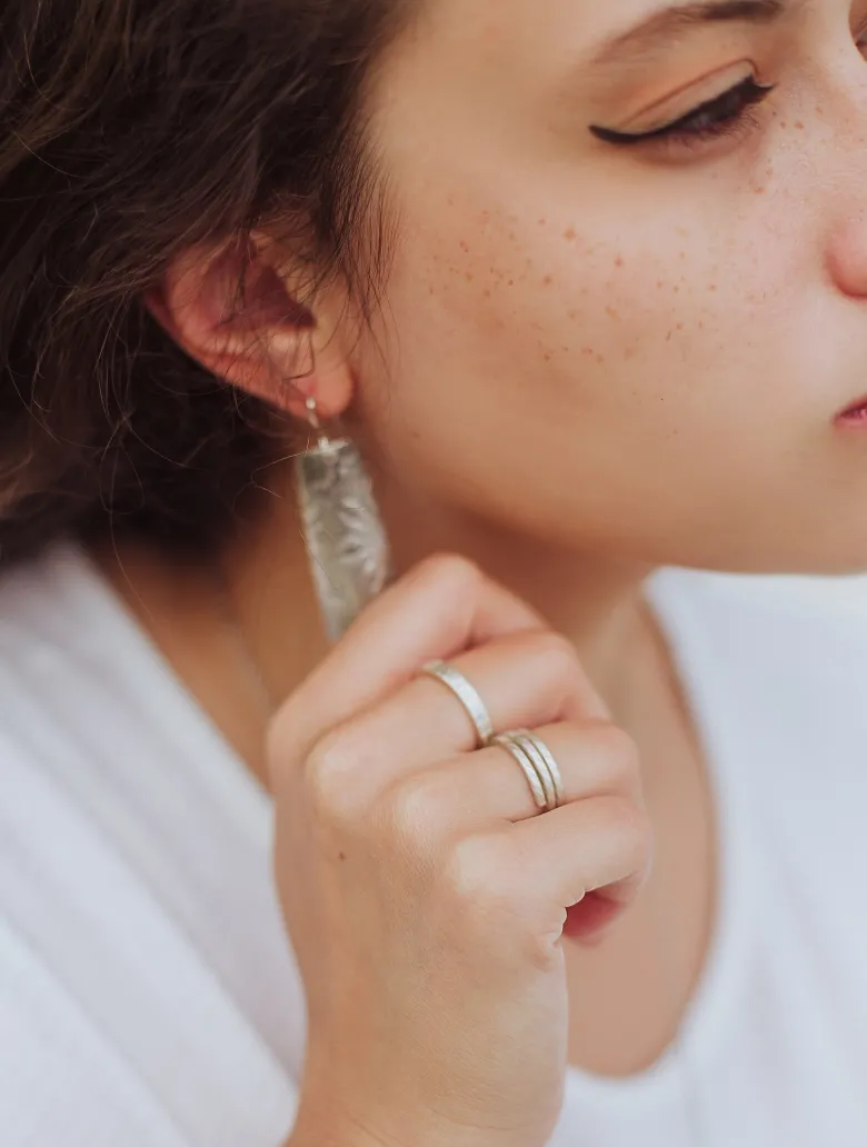 Bague macuxi en argent taille 60