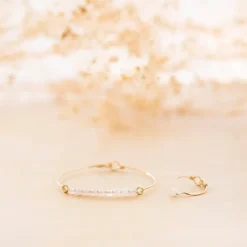 Bague quartz rose taille 50