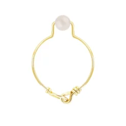 Bague quartz rose taille 50