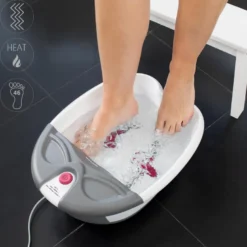 Bain de pieds à bulles