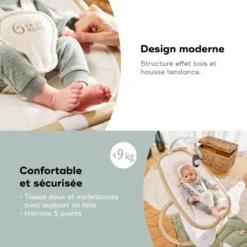 Balancelle bébé design swoon hoop, sand