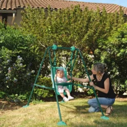 Balançoire bébé en métal 1 agrès