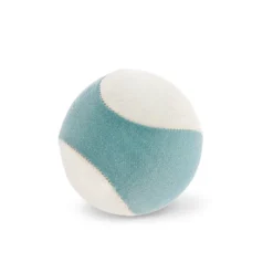 Balle antistress bleu/écru