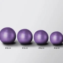 Ballon de yoga - 85 cm - violet