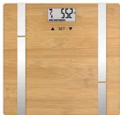 Bamboo fit - pèse personne impédancemètre en bambou