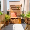 Banc brise-vue multi usages memphis
