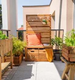 Banc brise-vue multi usages memphis