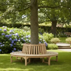 Banc circulaire teck westminster