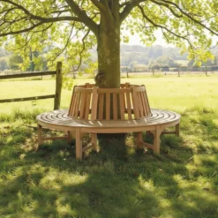 Banc circulaire teck westminster