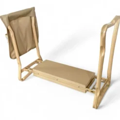 Banc de jardinage 2 en 1 pliable en métal