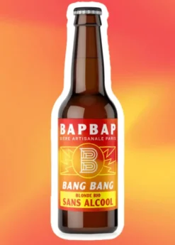 Bapbap - bière bio blonde sans alcool - bangbang - 33cl - 0,3%