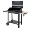 Barbecue charbon vulcano 3000 + kit tournebroche - somagic