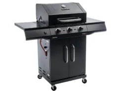 Barbecue à gaz performance core b3 + housse de protection + plancha + kit 3 uste