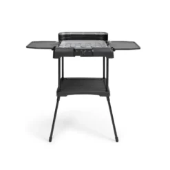 Barbecue électrique sur pieds 2200w noir livoo dom507