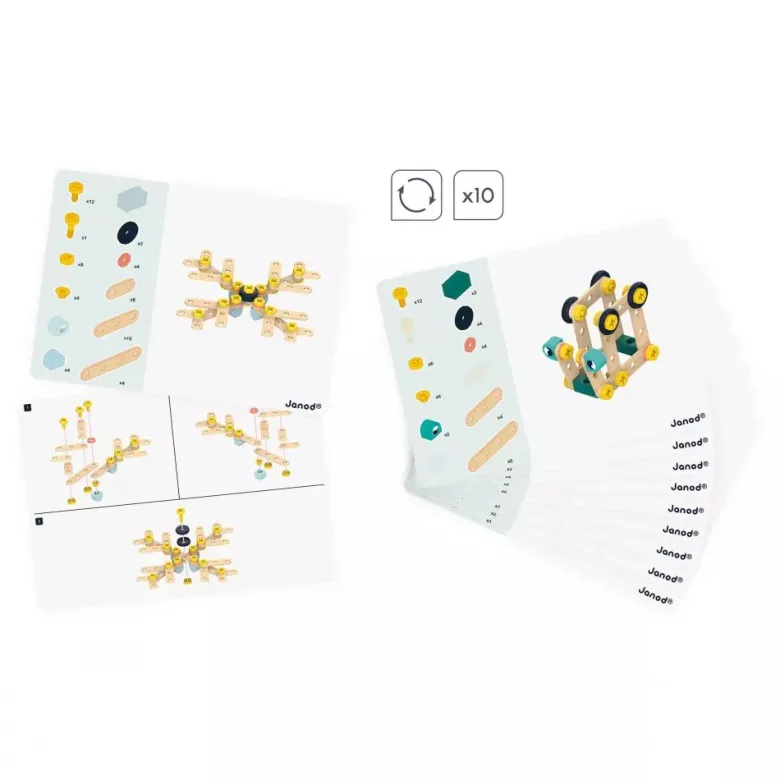 Baril brico'kids 100 pièces
