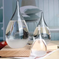 Baromètre à cristaux design goutte fitzr