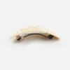 Barrette ovale Nude