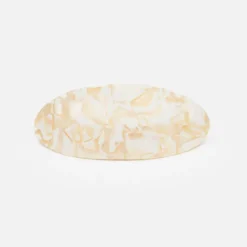 Barrette ovale Nude