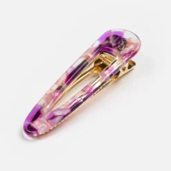 Barrette triangle - pink