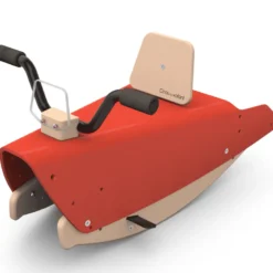 Bascule et porteur moto - rouge