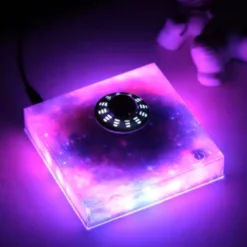 Base avec ovni en lévitation galaxufo