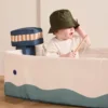 Bateau en toile avec kit de pêche kid's hub