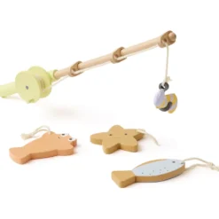 Bateau en toile avec kit de pêche kid's hub