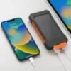 Batterie externe solaire 8000 mah ip65