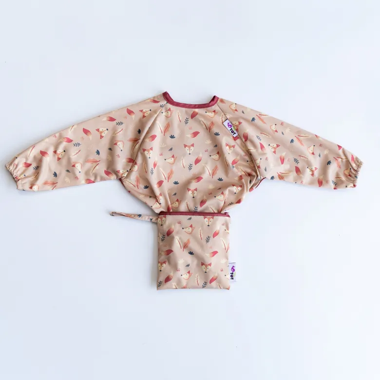 Bavoir cover & catch renards