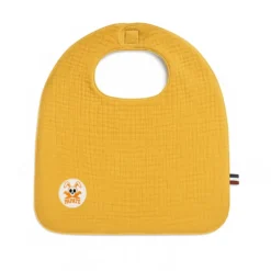 Bavoir en coton bio honey