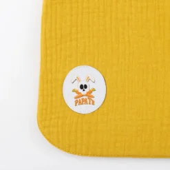 Bavoir en coton bio honey