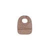 Bavoir imperméable meadow châtaigne (2pc