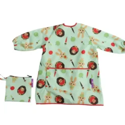 Bavoir tablier vert pistache