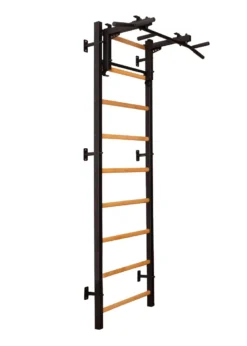Benchk 731b espalier bois métal noir