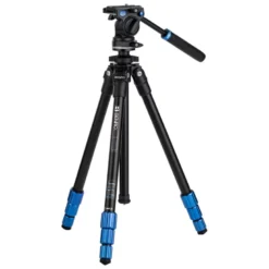 Benro kit trepied slim vidéo + tête s2c - tsl08as2csh