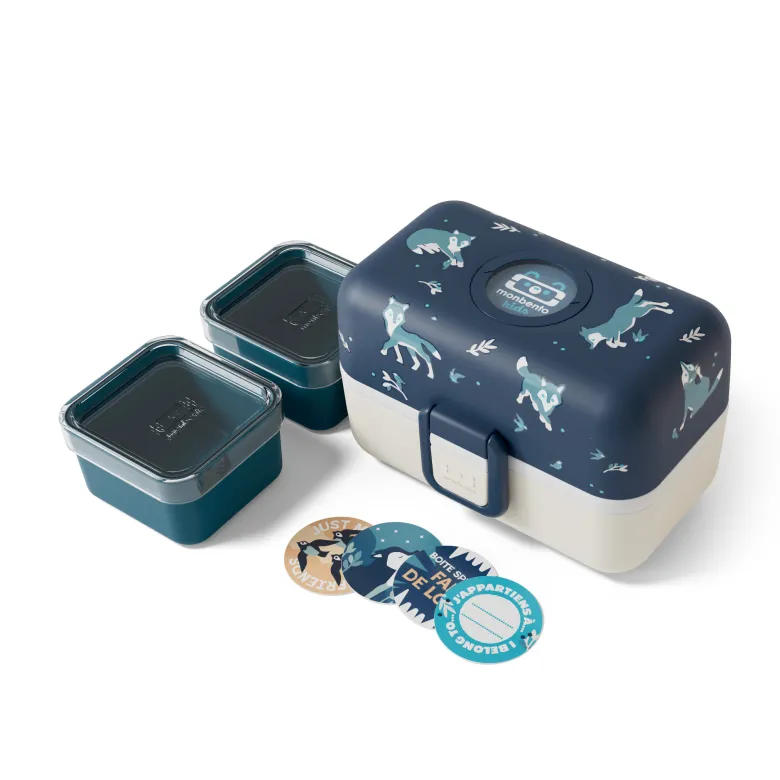 Bento compartimenté enfant 800ml wolf
