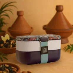 Bento - lunchbox 2 etages 1200 ml - casablanca