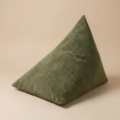 Berlingot - coussin méditation vert kaki