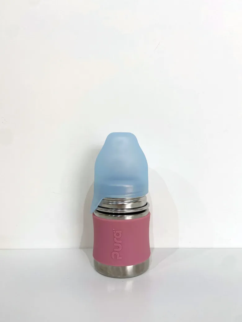 Biberon en inox évolutif 150ml