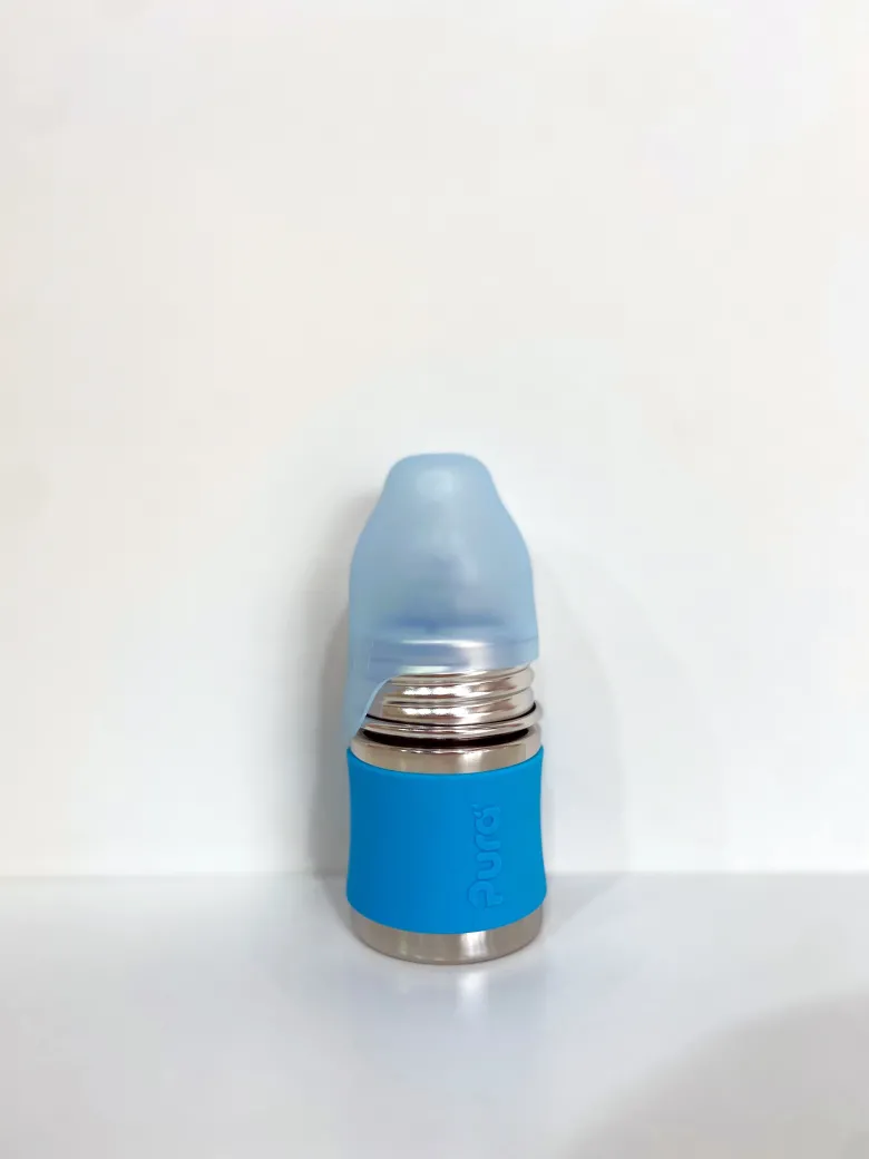 Biberon en inox évolutif 150ml