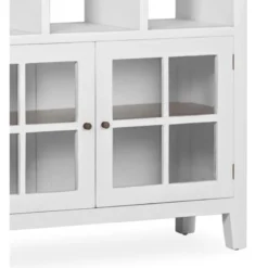 Bibliothèque 3 tiroirs bronze bois blanc