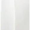 Bibliothèque 2 tiroirs bronze bois blanc