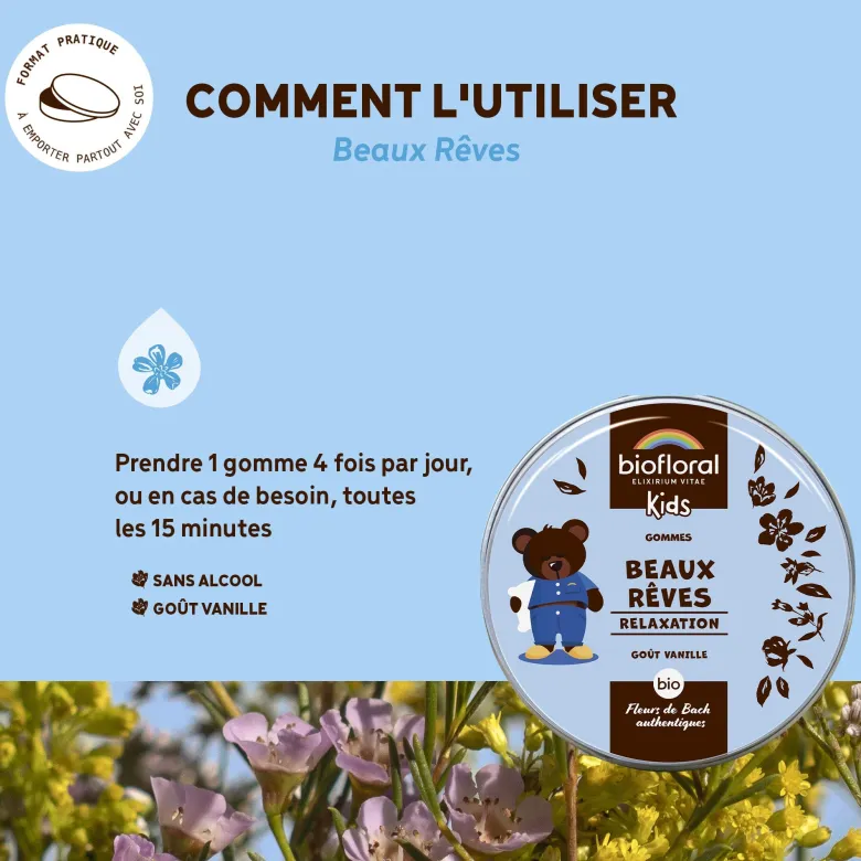 Biofloral - beaux rêves gommes - bio