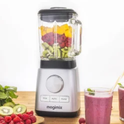 Blender power 3 chrome mat 1,2 l