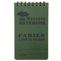 Bloc-notes étanche fosco waterproof all weather notebook small