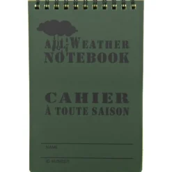 Bloc-notes étanche fosco waterproof all weather notebook large