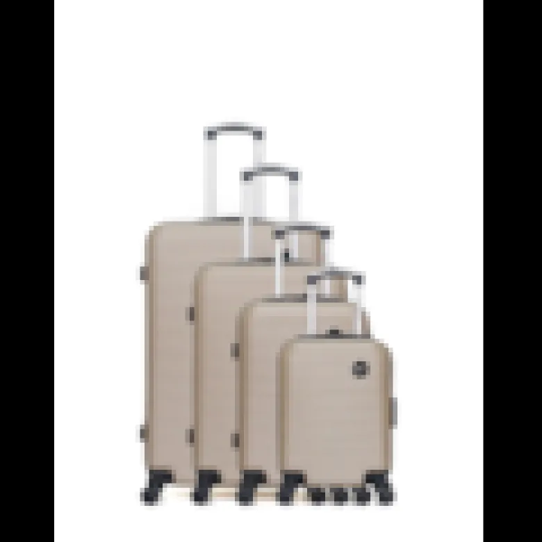 Bluestar - set de 4 valises london-m 75 cm 4 roues
